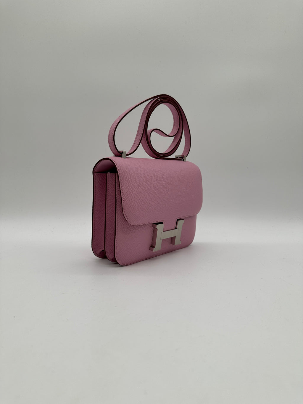 Hermès Constance 18 Mauve Sylvestre Epsom Palladium Hardware