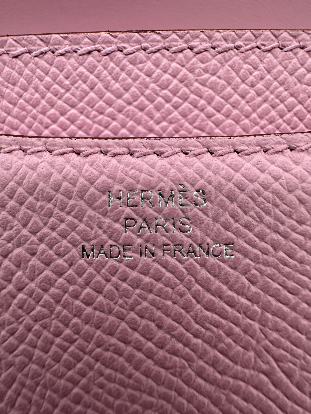 Hermès Constance 18 Mauve Sylvestre Epsom Palladium Hardware
