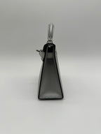 Hermès Mini Kelly Argent Chevre Palladium Hardware