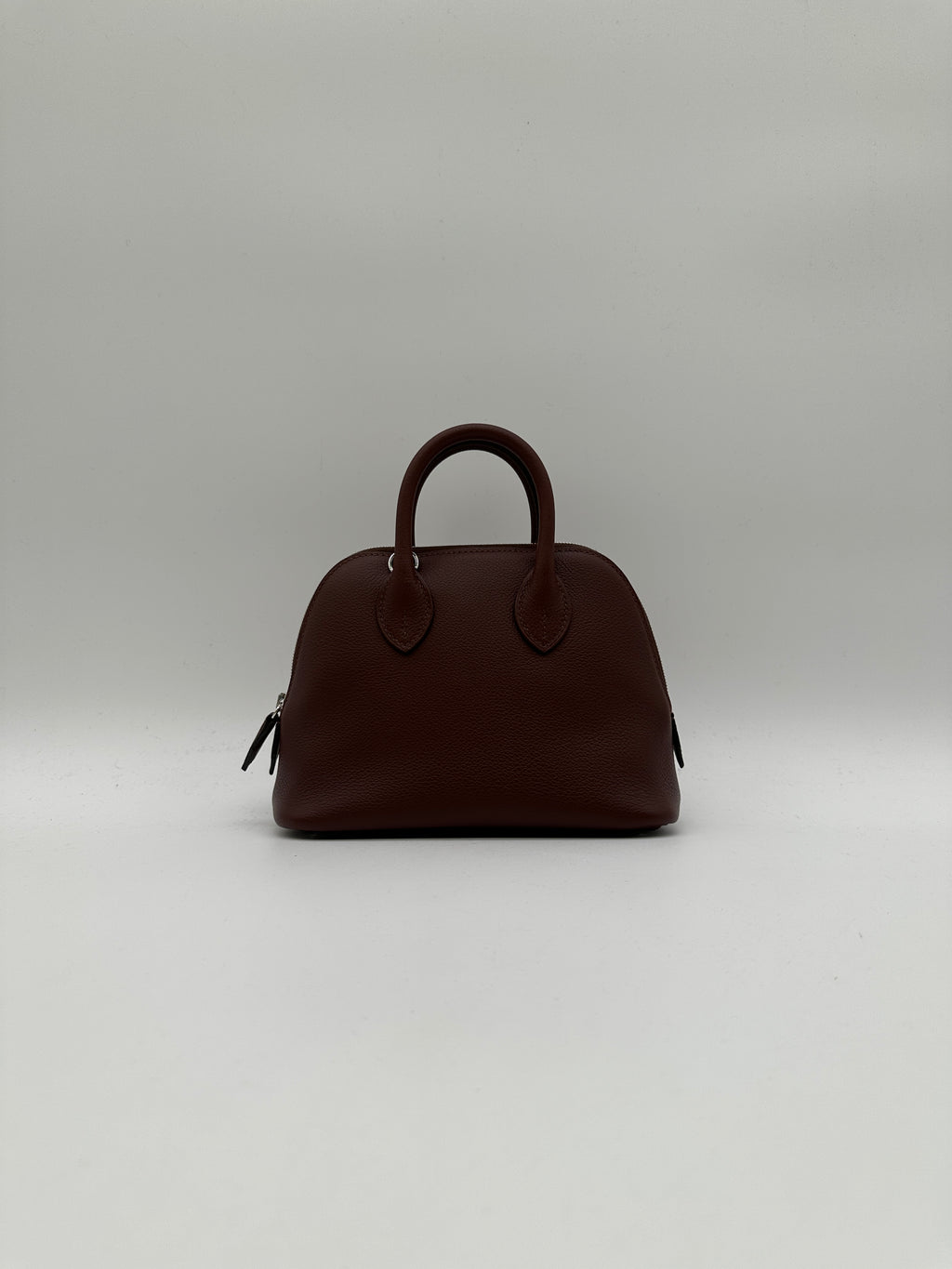 Hermès Mini Bolide Rouge Sellier Chamkila goatskin Palladium Hardware