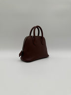 Hermès Mini Bolide Rouge Sellier Chamkila goatskin Palladium Hardware
