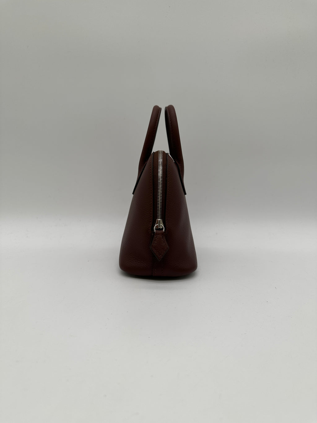 Hermès Mini Bolide Rouge Sellier Chamkila goatskin Palladium Hardware