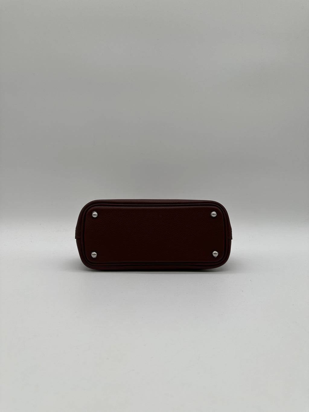Hermès Mini Bolide Rouge Sellier Chamkila goatskin Palladium Hardware