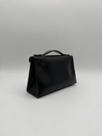 Hermès Kelly Pochette So Black Box Leather
