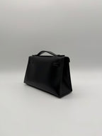Hermès Kelly Pochette So Black Box Leather