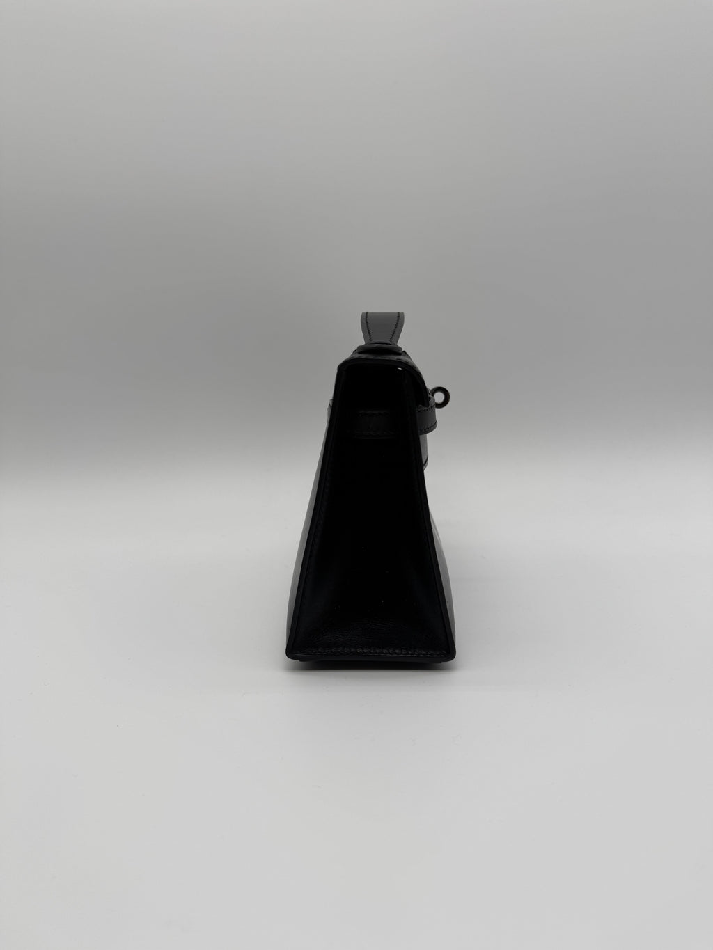 Hermès Kelly Pochette So Black Box Leather