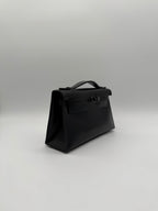Hermès Kelly Pochette So Black Box Leather