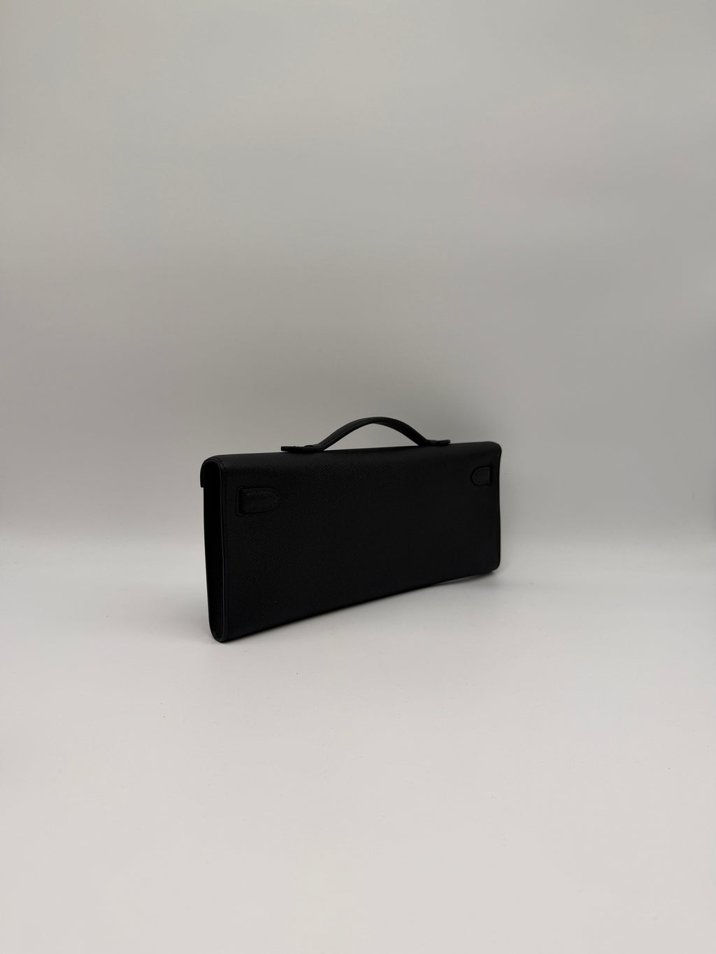 Hermès Kelly Cut Black Epsom Gold Hardware