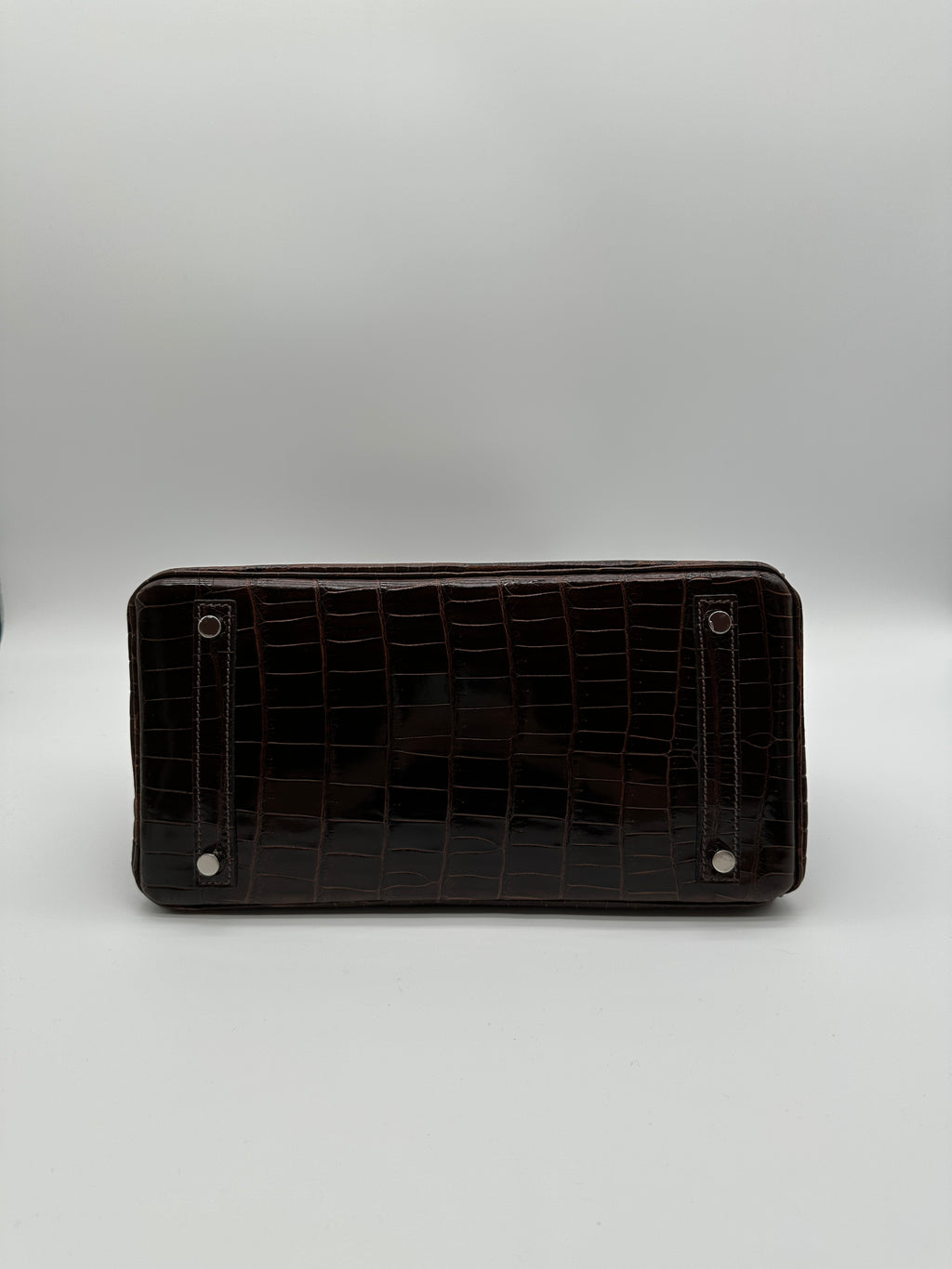 Hermès Birkin 30 Havana Shiny Niloticus Palladium Hardware