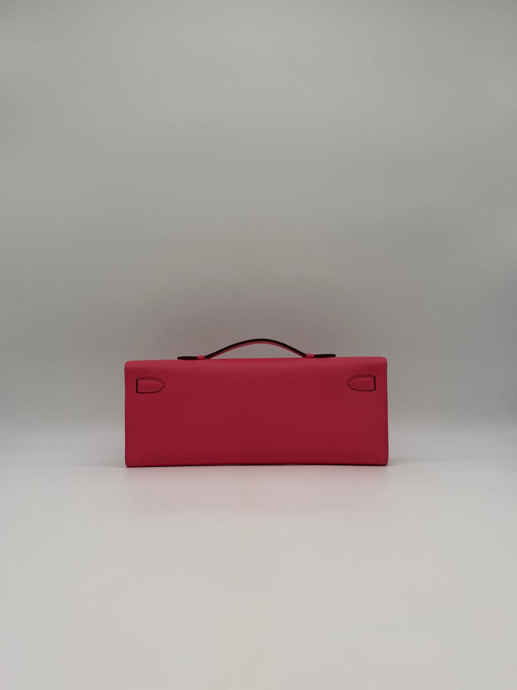 Hermès Kelly Cut Rose Azalee Epsom Palladium Hardware