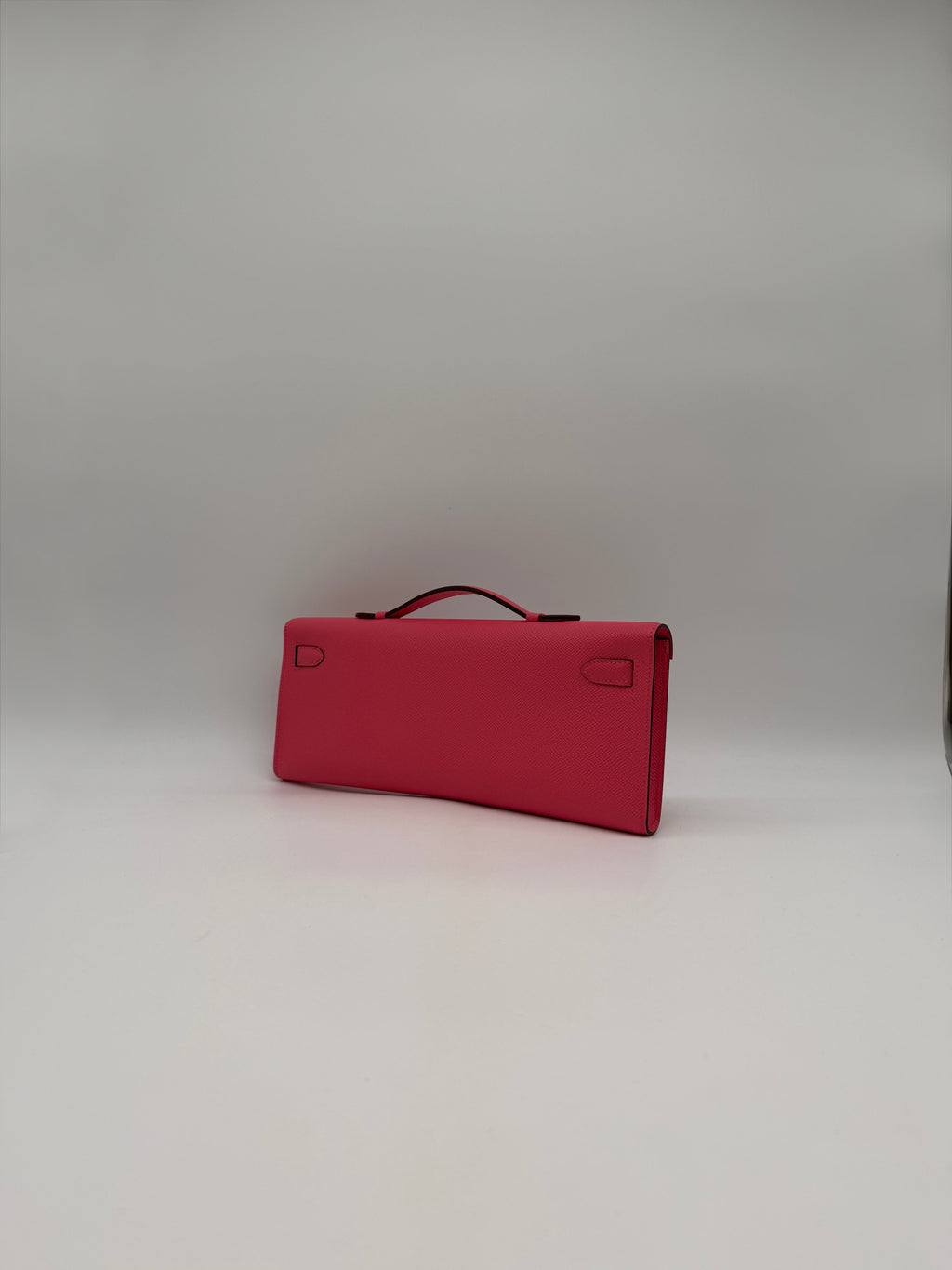 Hermès Kelly Cut Rose Azalee Epsom Palladium Hardware