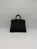 Hermès Birkin 25 Black Togo Gold Hardware