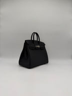 Hermès Birkin 25 Black Togo Palladium Hardware