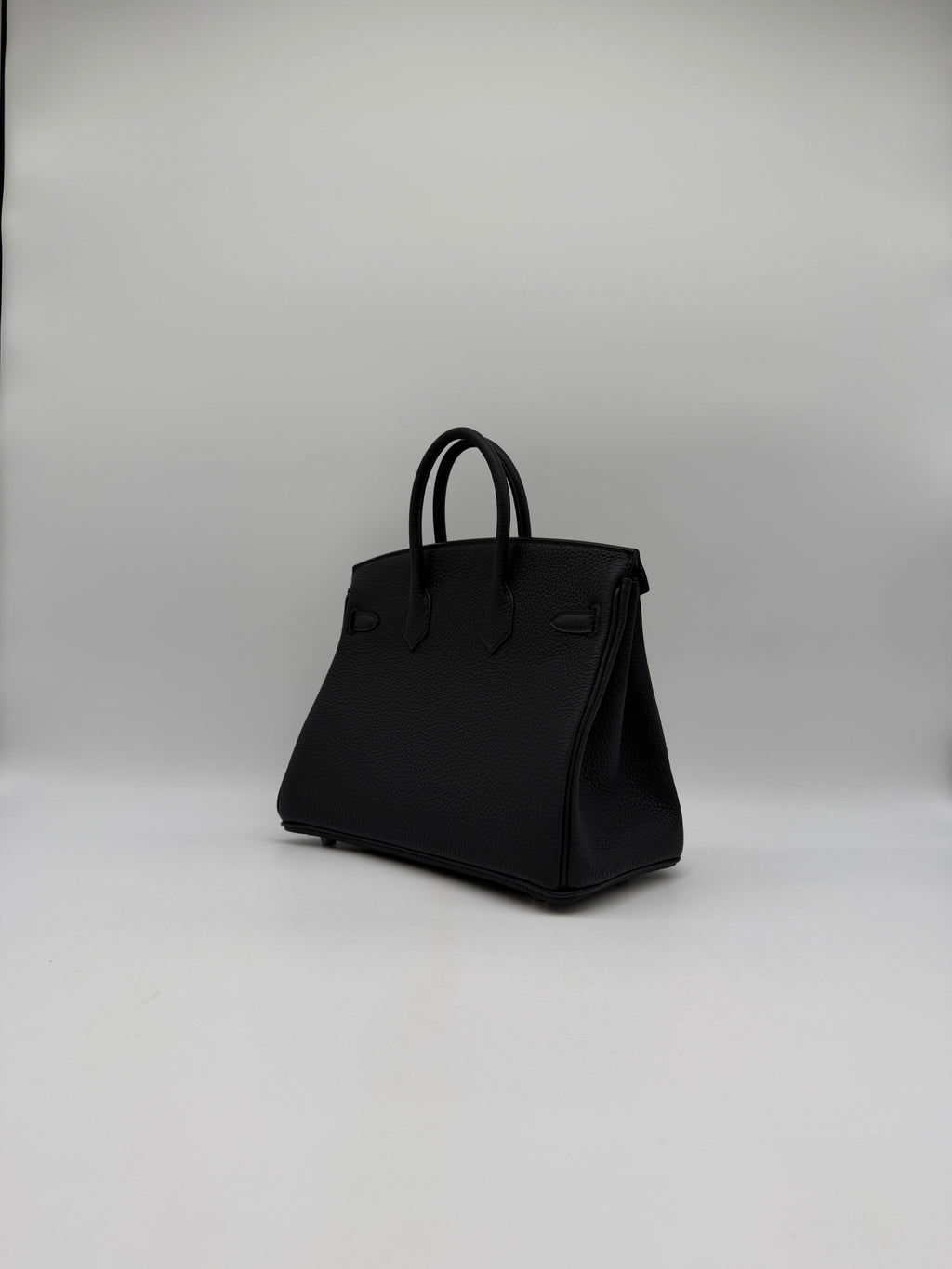 Hermès Birkin 25 Black Togo Palladium Hardware