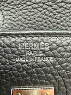Hermès Birkin 25 Black Togo Palladium Hardware