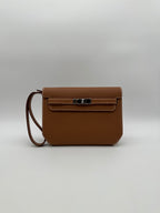 Hermès Kelly Depeches Gold Togo Palladium Hardware