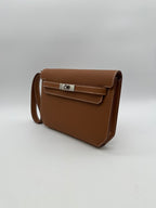 Hermès Kelly Depeches Gold Togo Palladium Hardware