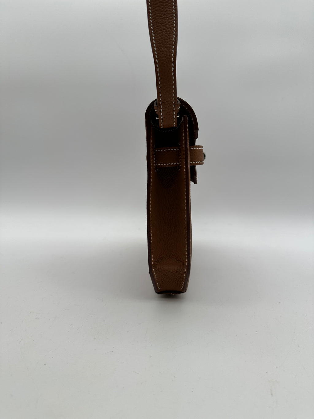 Hermès Kelly Depeches Gold Togo Palladium Hardware