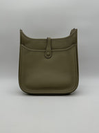 Hermès Evelyne III 29 Sauge Taurillon Clemence Palladium Hardware