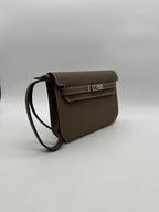 Hermès Kelly Depeches Etoupe Togo Palladium Hardware
