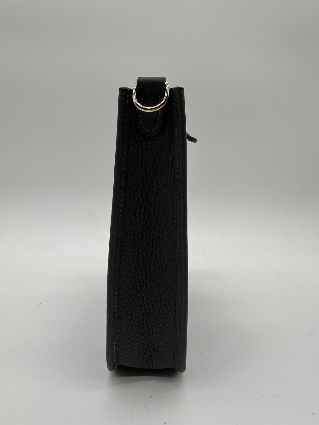 Hermès Mini Evelyne Ardoise Tourillon Clemence Gold Hardware