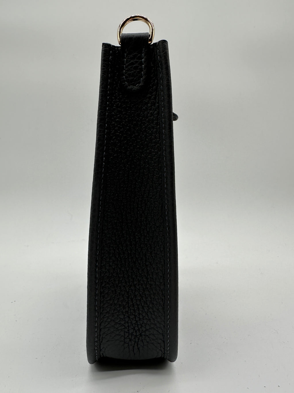 Hermès Mini Evelyne Ardoise Tourillon Clemence Gold Hardware
