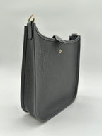 Hermès Mini Evelyne Ardoise Tourillon Clemence Gold Hardware