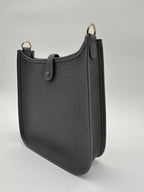 Hermès Mini Evelyne Ardoise Tourillon Clemence Gold Hardware