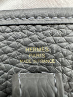 Hermès Mini Evelyne Ardoise Tourillon Clemence Gold Hardware