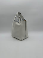 Hermès Picotin 18 New White Tourillion Clemence Gold Hardware