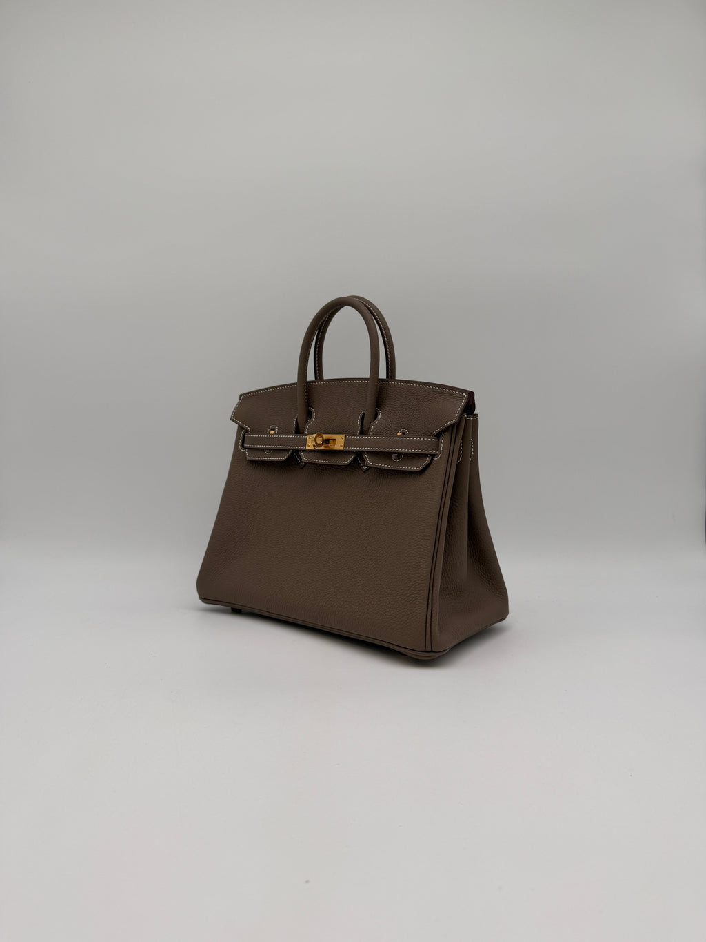 Hermès Birkin 25 Etoupe Togo Gold Hardware