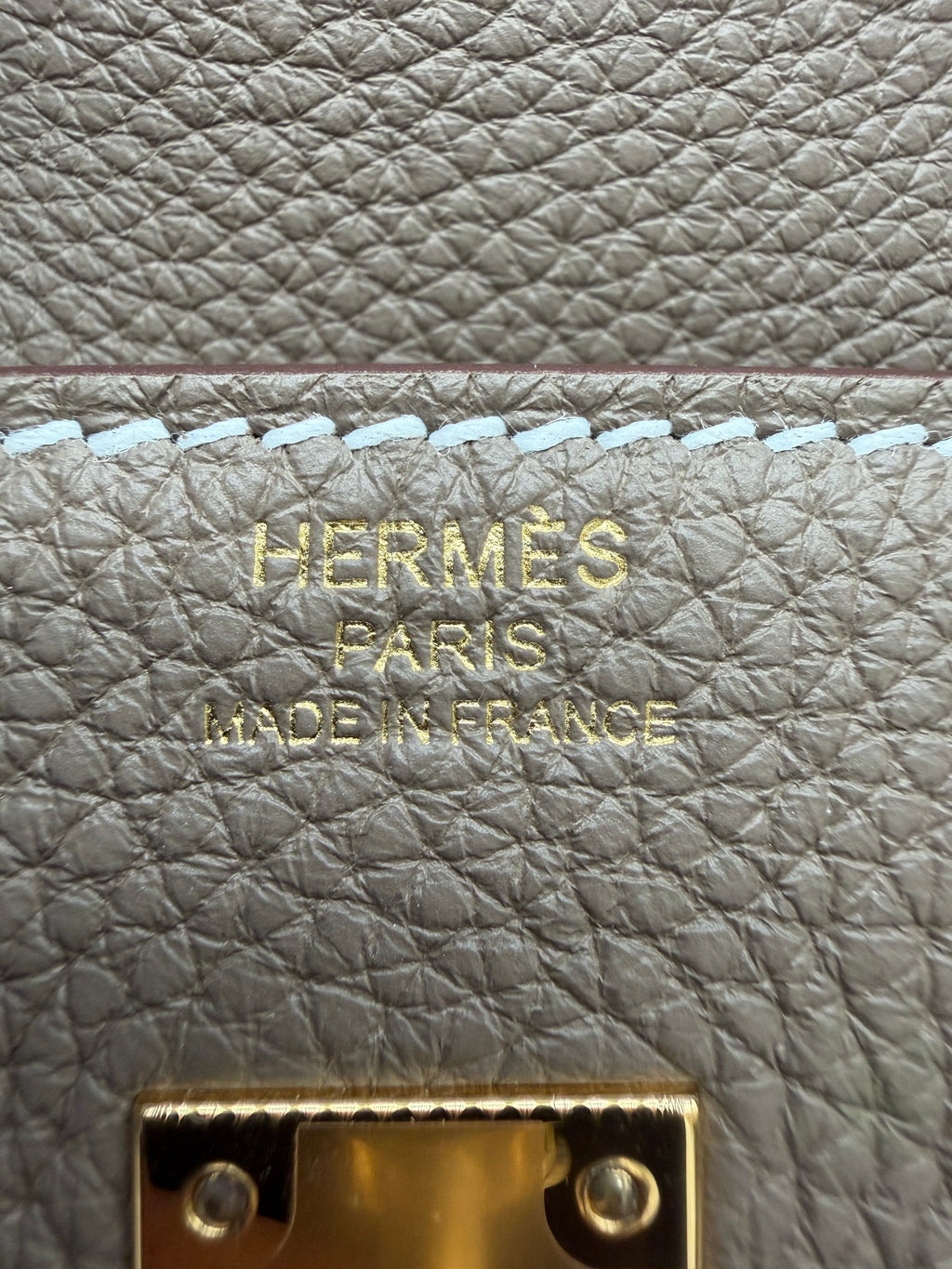 Hermès Birkin 25 Etoupe Togo Gold Hardware