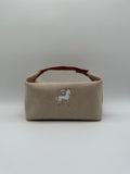Hermès Bride-a-Brac Cabriole case Biscuit Large Model