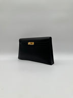 Hermès Kelly Elan Black Box Gold Hardware