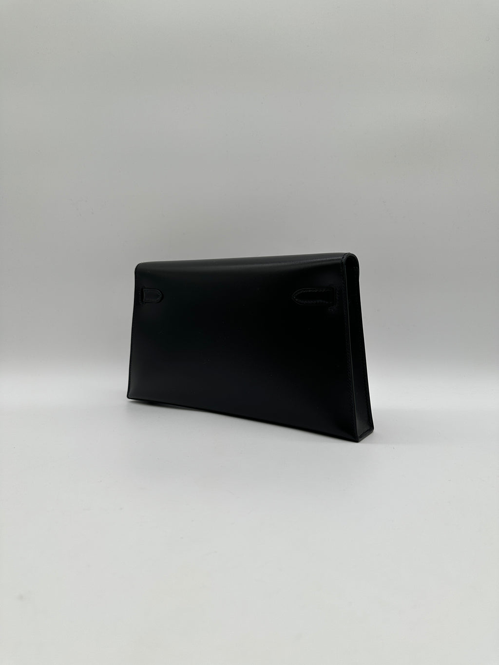 Hermès Kelly Elan Black Box Gold Hardware