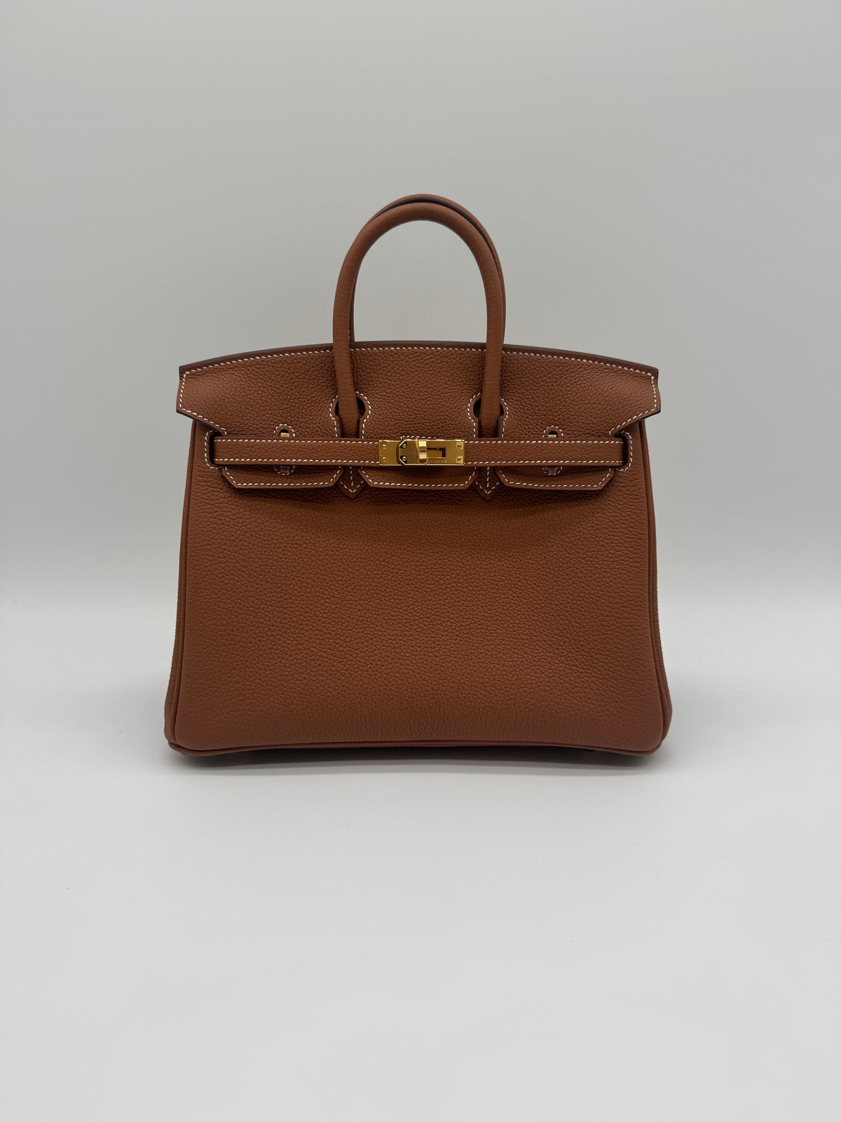 Hermès Birkin 25 HSS Gold/Etoupe Togo Gold Hardware
