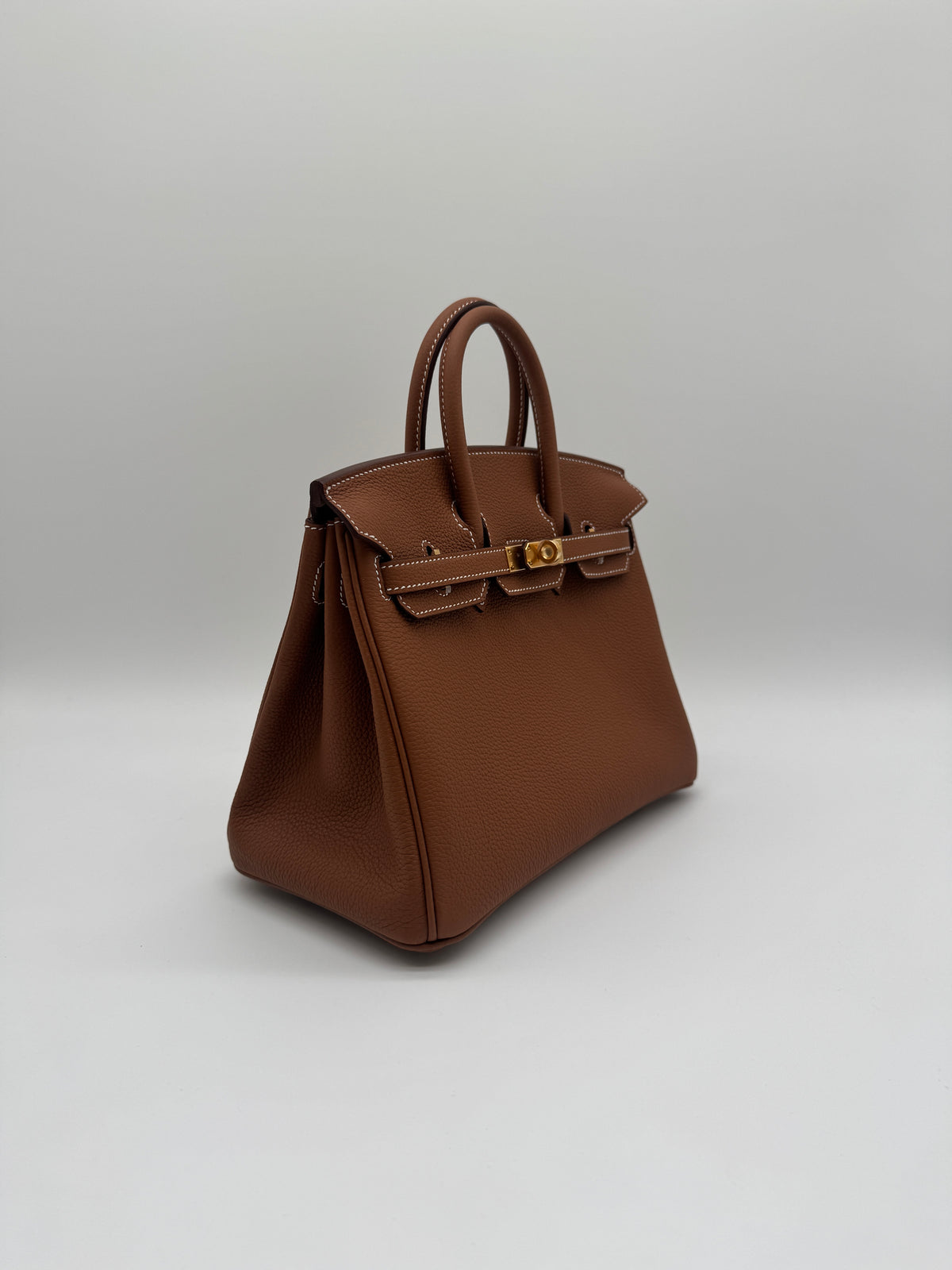 Hermès Birkin 25 HSS Gold/Etoupe Togo Gold Hardware