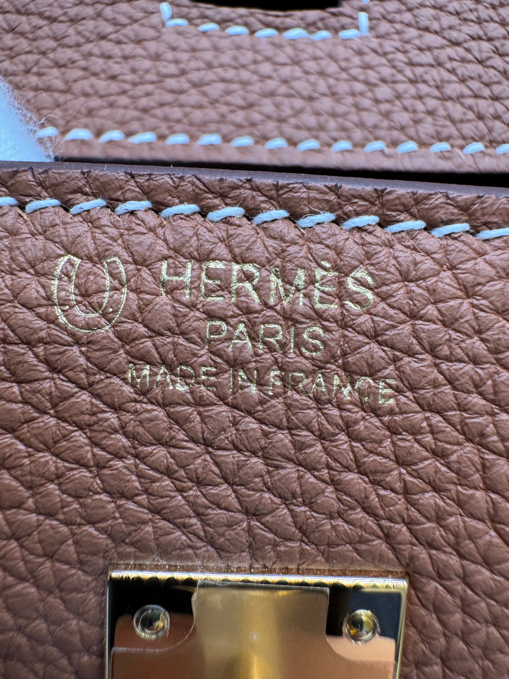 Hermès Birkin 25 HSS Gold/Etoupe Togo Gold Hardware