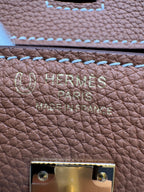 Hermès Birkin 25 HSS Gold/Etoupe Togo Gold Hardware