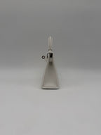 Hermès Mini Kelly White Epsom Palladium Hardware