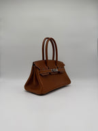 Hermès Birkin 29 Shoulder Fauve Barenia Palladium Hardware
