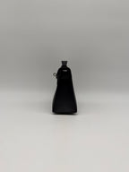 Hermès Kelly Pochette Black Swift Palladium Hardware
