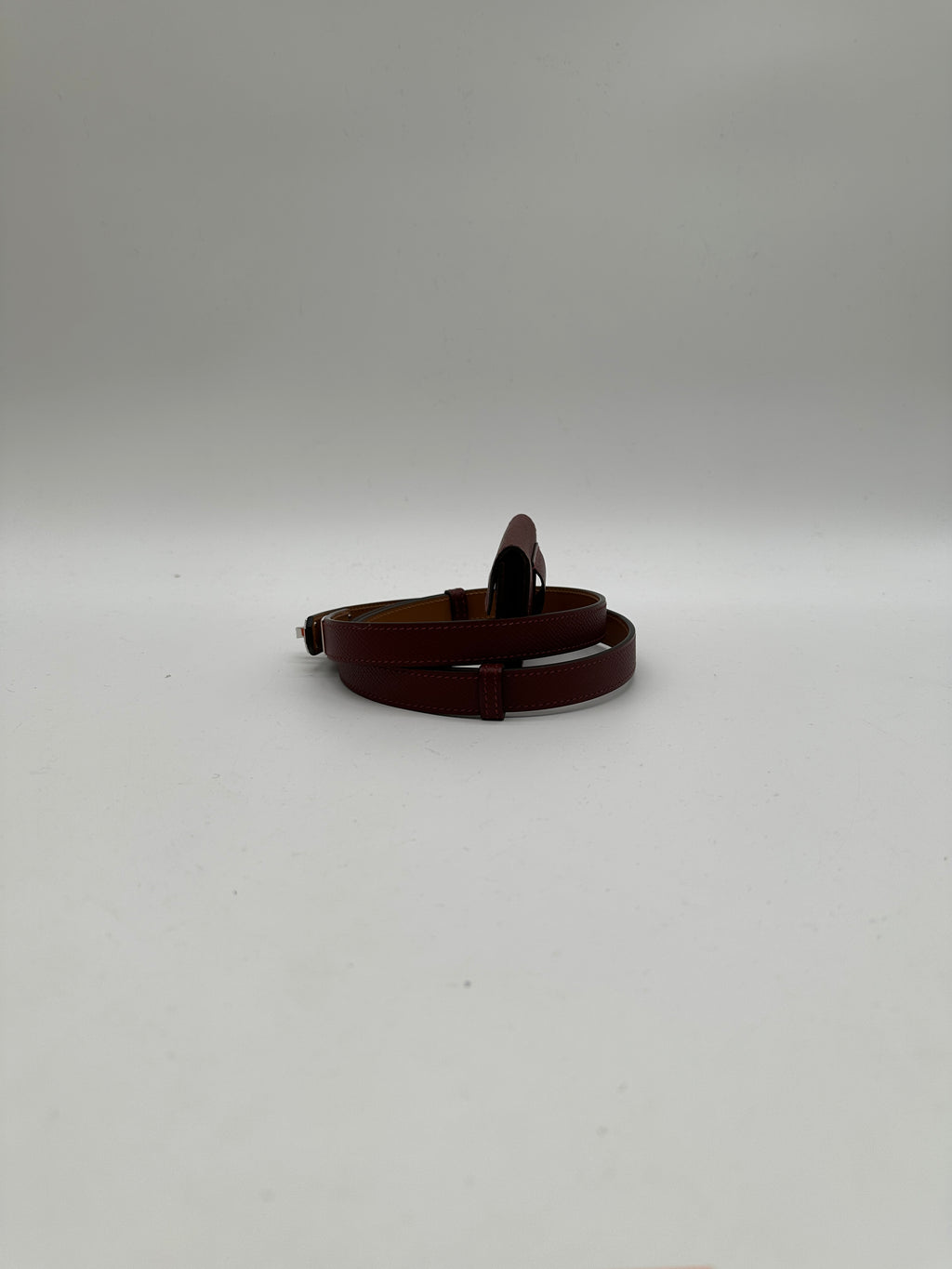Hermès Kelly 18 Belt with Pocket Rouge H Epsom Palladium Hardware