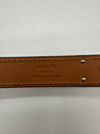 Hermès Kelly 18 Belt with Pocket Rouge H Epsom Palladium Hardware