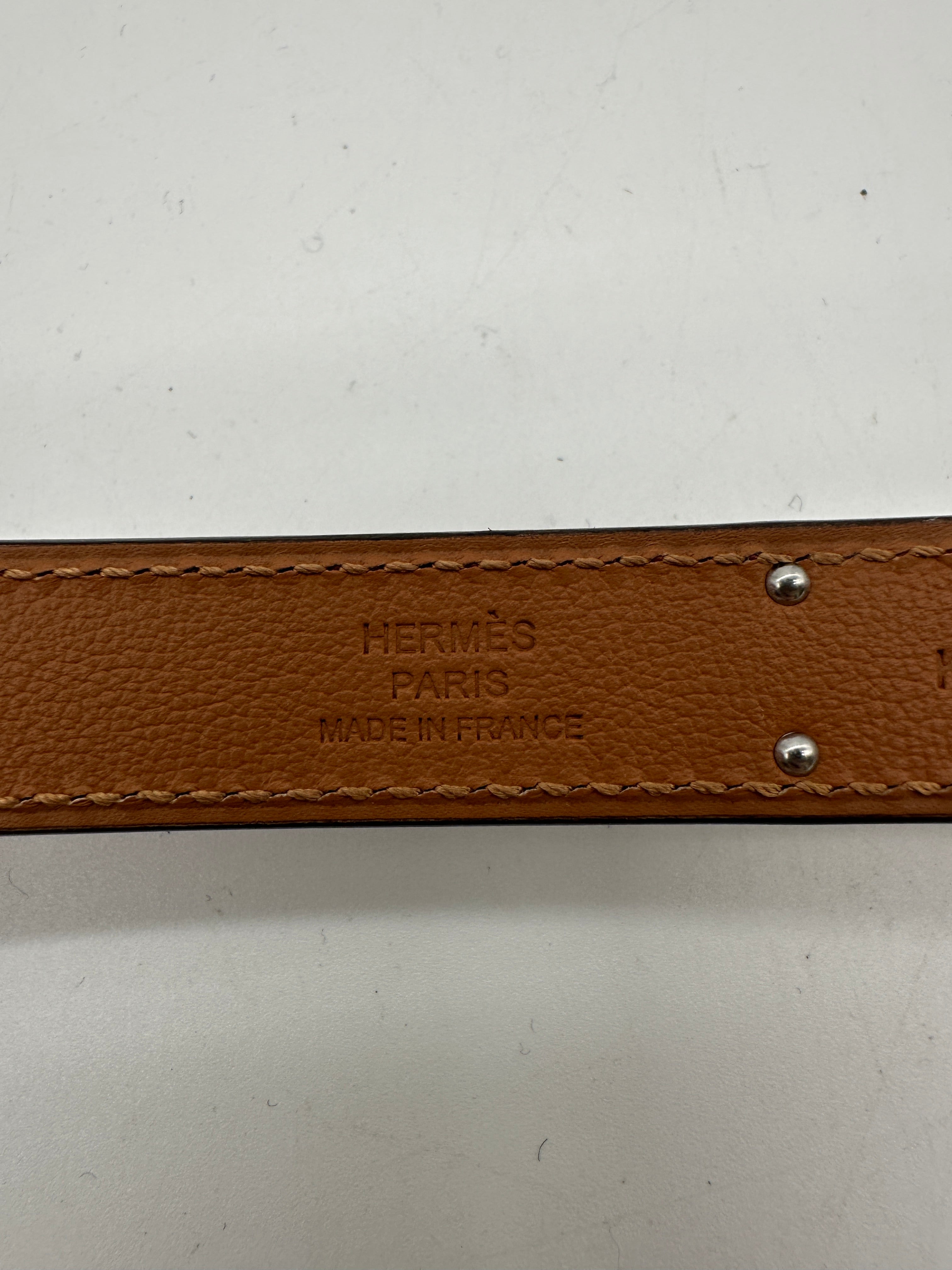 Hermès Kelly 18 Belt with Pocket Rouge H Epsom Palladium Hardware