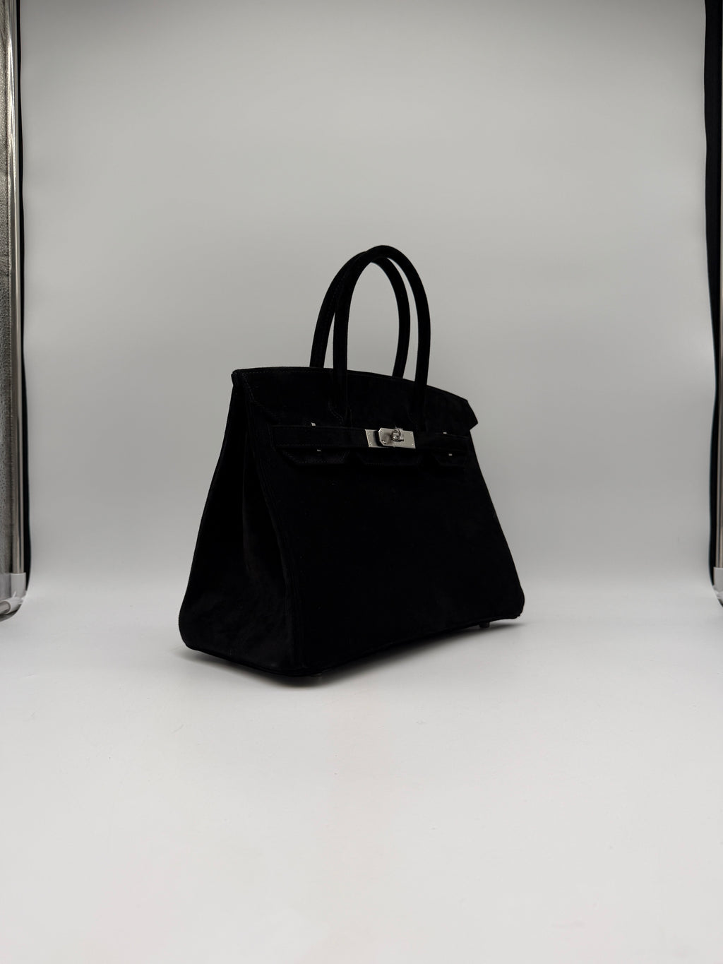 Hermès Birkin 30 Black Doblis Palladium Hardware