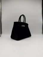 Hermès Birkin 30 Black Doblis Palladium Hardware