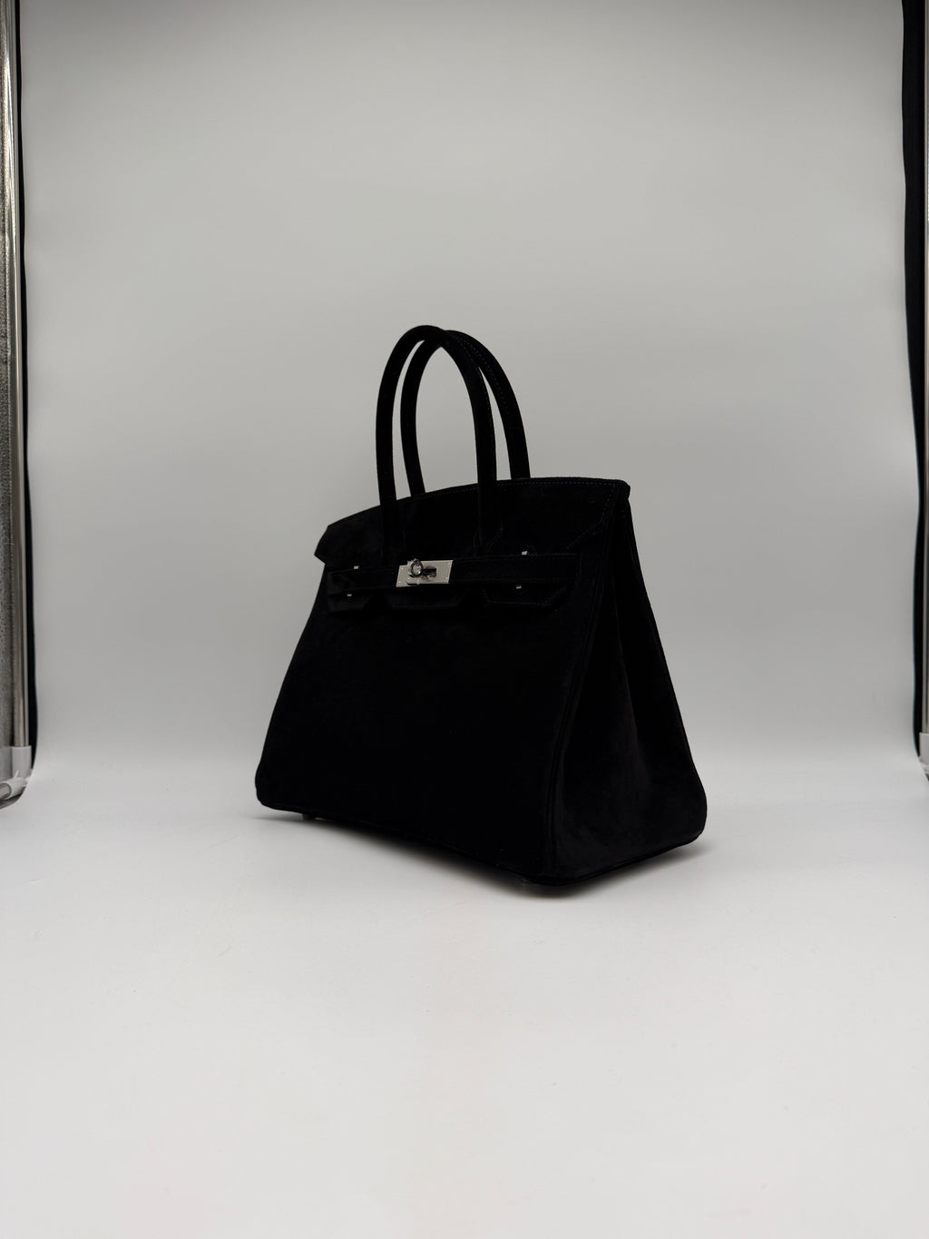 Hermès Birkin 30 Black Doblis Palladium Hardware