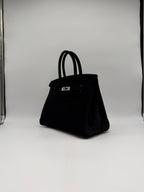 Hermès Birkin 30 Black Doblis Palladium Hardware