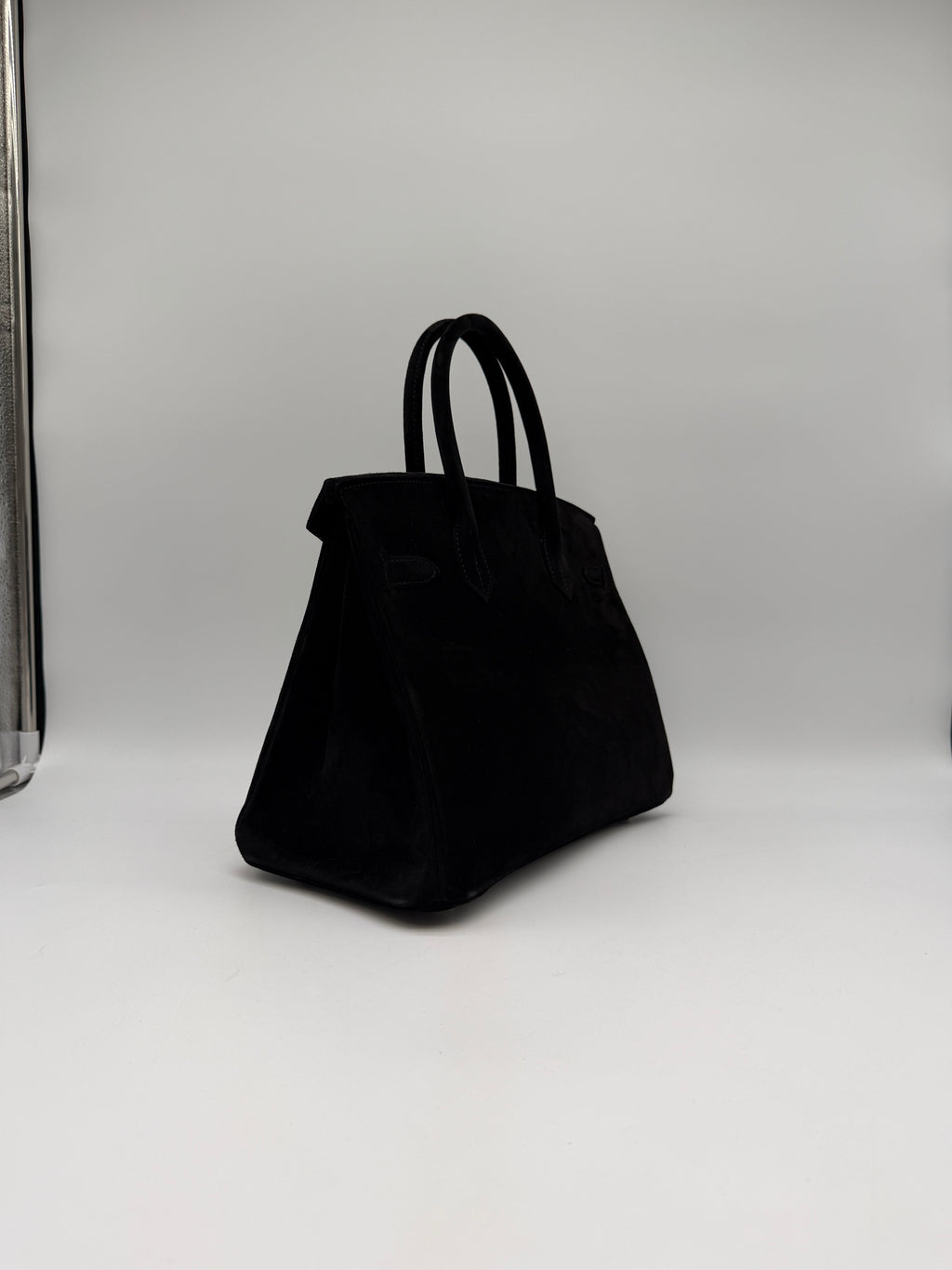 Hermès Birkin 30 Black Doblis Palladium Hardware